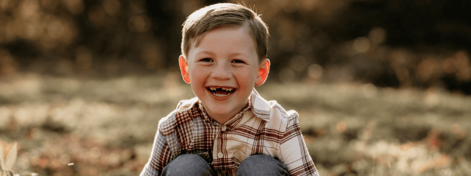 Little girl smiling
